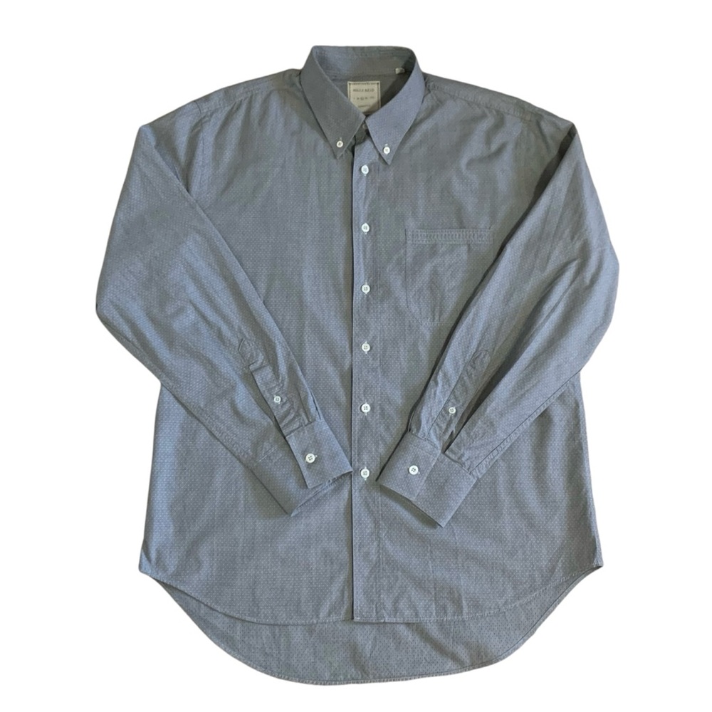 Billy Reid Standard Fit Shirt Size Large